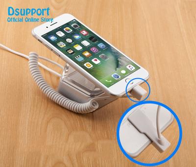 China Charger Acrylic Anti-theft Alarm Phone Holders Mobile Phone Charging Display for sale