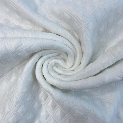 China Polyester Breathable Knitted Cooling Fabrics Thread Jacquard Home Ticking Fabric For Mattress Cover And Pillow Case for sale