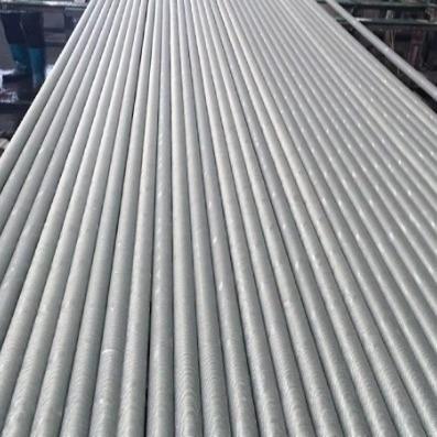 China DELLOK Air Chiller Aluminum Stainless Steel Extruded Fin Tube for sale