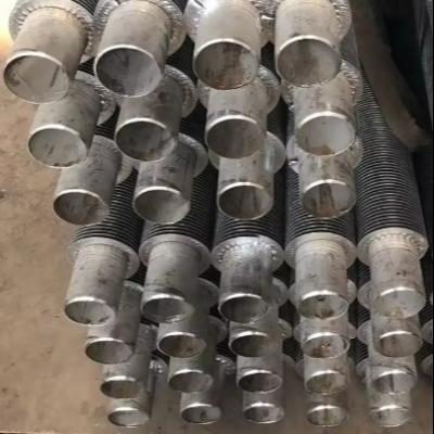 中国 DELLKO Corrosion Resistance Aluminum Finned Tube Carbon Steel L Tube Up To 2000 Psi 1 Inch Fin Height 販売のため