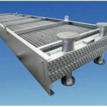 China Epoxy coating Air Fin Cooler Designed With Multiple Rows Of Finned Tubes for sale