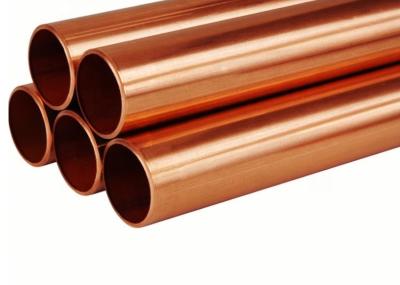 China DELLOK Seamless Welding Round Brass Tube 6 Inch C1220 C2400 Copper Pipe for sale