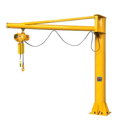 China Jib Crane 5 Ton 3 Ton Slewing Pillar Crane 360 ​​Cantilever Angle For Turning Jib Crane Low Price for sale