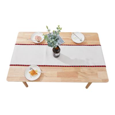 China Fashion Custom Sublimation Printing Christmas Table Cloth Runner For Home Decoration for sale