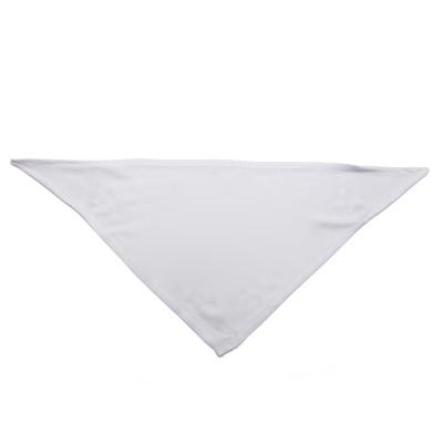 China Custom Wholesale Custom Printed Triangle Plaid White Scarf Logo Cat Pet Dog Bandana for sale