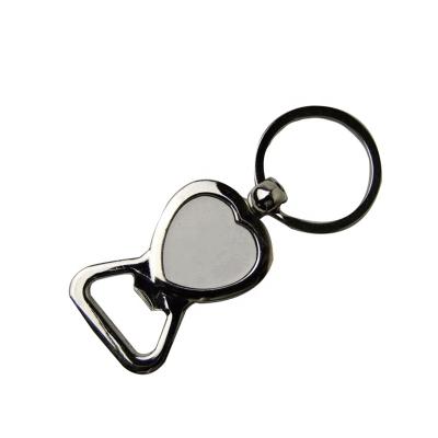 China Viable Customized Sublimation Beer Bottle Opener Key Chain For Clubs And Bar Gift for sale