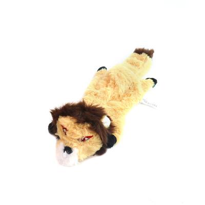 China Sustainable Pet Supplies Amazon Hot Dog Toys Tiger Bite-Resistant Lion Pet Toys Healthy Toys In Stock for sale