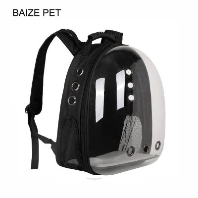 China Transparent Breathable Multifunctional Carrying Pet Backpack Cat Carrier Made in China for sale