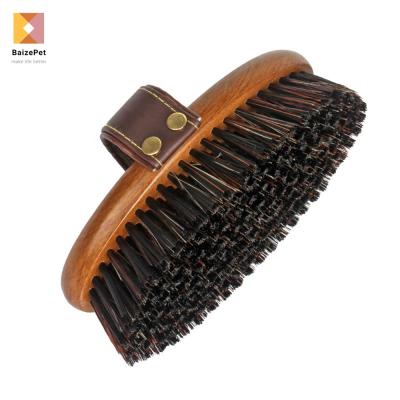 China Sustainable Hard Hair Horse Grooming Brushes Care Body Products Cleaning Other Horse Supplies for sale