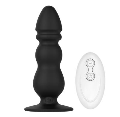 China 10 Plug 10 Butt Plug Vibrator Anal Sex Toys Silicone Vibrator Waterproof Silicone Remote Electric Sex Anal Juguetes for sale