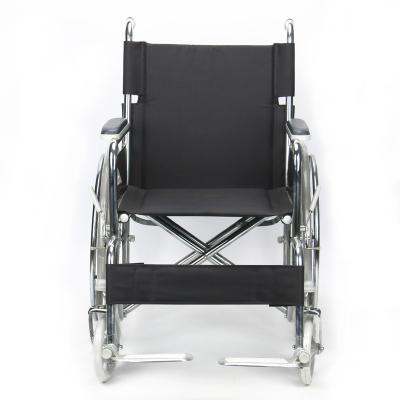 China Lightweight and Easy to Carry Steel Best Price Manual Wheelchair for the Elderly for sale