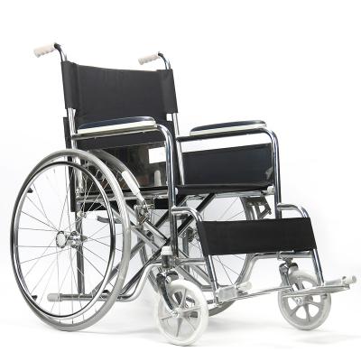 China Steel Multifunctional Medical Used In Hospital Convenient Wheelchair Economical Easy To Assemble Chair for sale