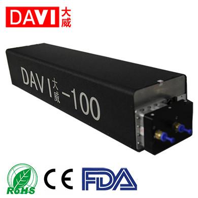 China High Integrated 100W CO2 Laser Tube 250W Peak Power 118*39*36cm Dimension for sale