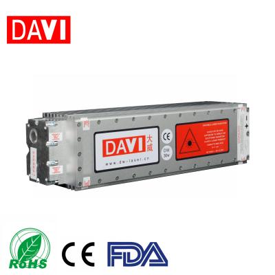 China Modelo TS-30W de la alta exactitud ±0.01mm de la máquina de la marca del laser del CO2 de la velocidad rápida en venta