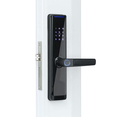 China Tuya WiFi Smart Biometric Fingerprint Door Lock For Home 2 Years Warranty for sale