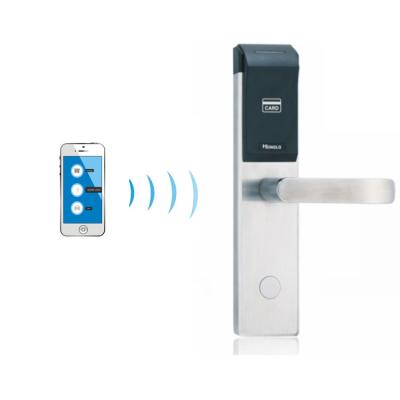 China RF Card Smart Hotel Lock 3.5kgs Electronic Card Access Door Locks for sale