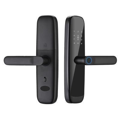 China Office / School Tuya APP Smart Lock Fingerprint Electronic Door Lock for sale