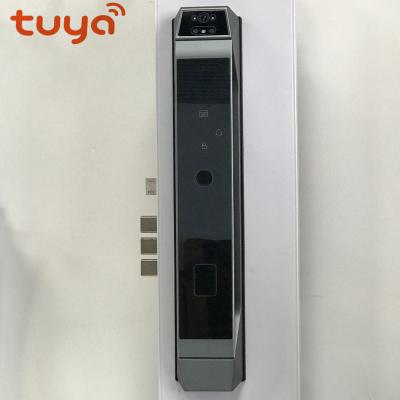 China Smart Fingerprint House Door Lock Face Recognition Aluminum Alloy Material for sale