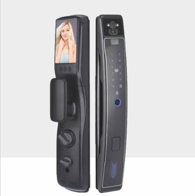 China Fingerprint Smart Door Lock Face Recognition Remotely Captures Cat'S Eye Lock for sale