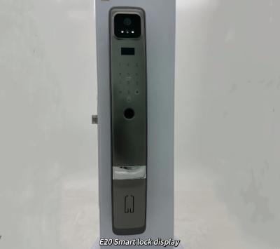 China High security camera Wifi fingerprint recognition lock and cat eye automatic face recognition smart lock for sale