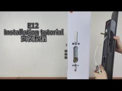 ELA Intelligent Home Automatic Fingerprint Lock , Tuya Smart Door Lock