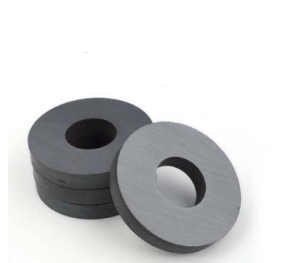 China Large Ferrite Magnet Industrial Ring Speaker /motor/generator Super Magnet Multipolar Magnet OD220 x ID110 x T25 mm for sale