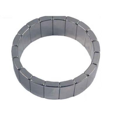 China Industrial Magnet Arc Segment Neodymium NdFeB Magnet For Engine Turbine Rotor Generator for sale