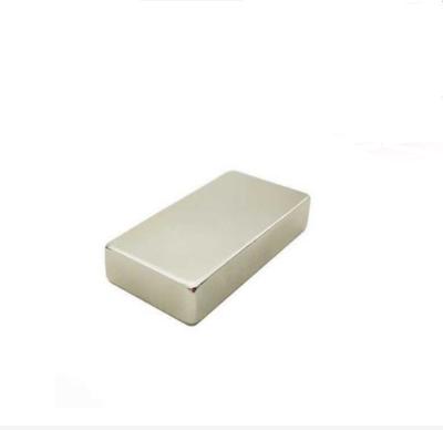 China Industrial Block N52 Neodymium Magnet Industrial Magnet Rectangular Magnet 50x25x10mm for sale