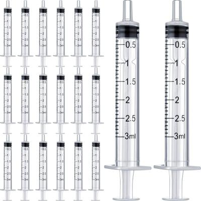 China Disposable Plastic PP Injector Syringe 1ml, 3ml, 5ml, 10ml, 20ml for sale