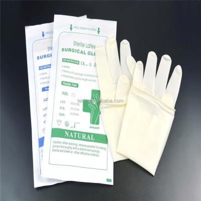 China Sterile latex latex glove, latex 6.0