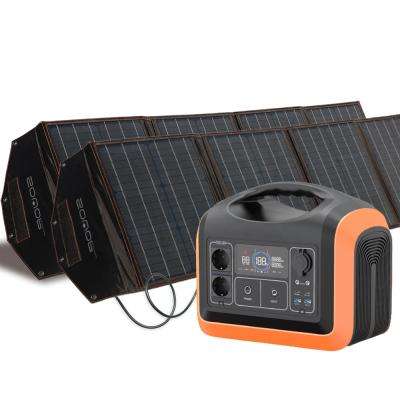 China Factory wholesale price mini 1200W 220V generator home tiny solar station 1000w solar generator for sale