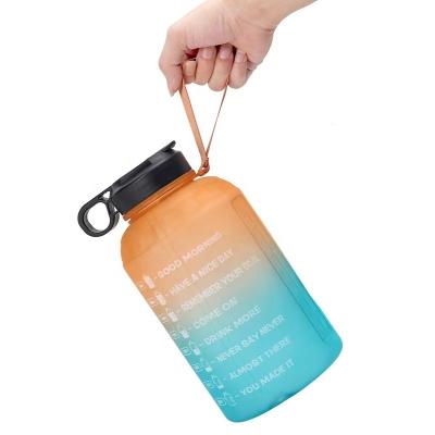 China Durable Outdoor Portable Non-slip Plastic Water Bottle Wholesales For Outdoors 73oz Sports Plastic Water Bottle for sale