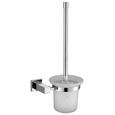 China Modern Wall Mounted Zinc Toilet Brush Holder Bathroom for sale