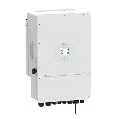 China Deye Inverter 8KW 10KW 12KW SG04LP3-EU Three Phase Hybrid Solar Inverter On Off Grid Hybrid 422/658/281mm for sale