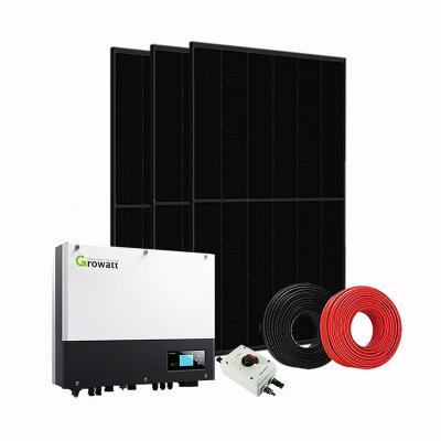 China 3KW 4KW 5KW 6KW Solar Power System Home Home On Grid 3000W 120V 220V Solar Power System for sale