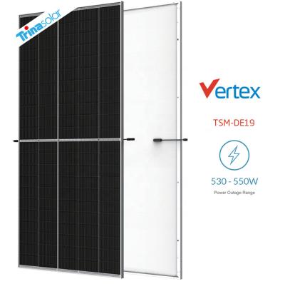 China Trina Solar Panel 110 Cell Solar Panel Price 545W 550W 555W PV Module Trina Solar Module 210mmx210mm Tier 1 for sale