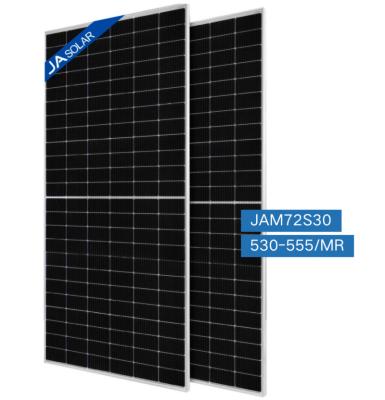 China Factory Price JA 535w 540w 545w Solar Mono-facial Solar Panel With Higher Life Time Solar Panels For Solar Power System 182mmx182mm for sale