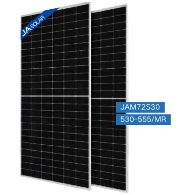 China High Quality Hot Sale JA 510w 520w 530w 540w 550w 560W Half Solar Cell Perc Solar Panel for Solar System 182mmx182mm for sale