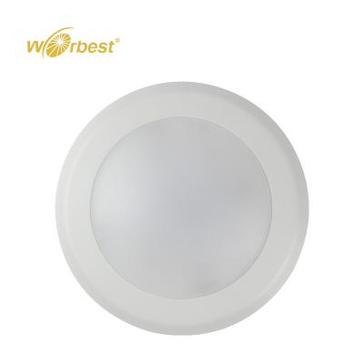 China Indoor Lighting Black White 6inch 15w 5000K ETL ES Sliver Listed Ultra Thin Led Retrofit Downlight Disc Light for sale