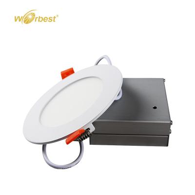 China Worbest ETL/cETL/ES/Energy Star Residential Damp Location 10W Led Recessed Light For Office Building for sale