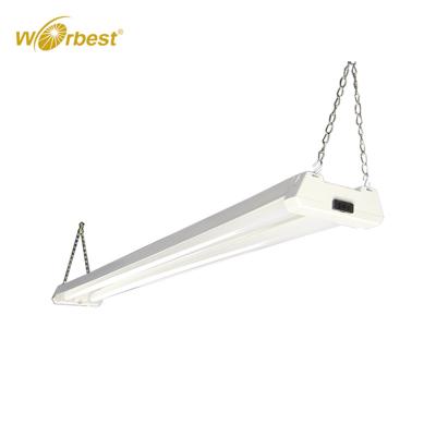 China Worbest 120V 4ft 40W 4000K Dimmable CRI80 LED Lighting Indoor Linkable Shop Light For North American Market for sale