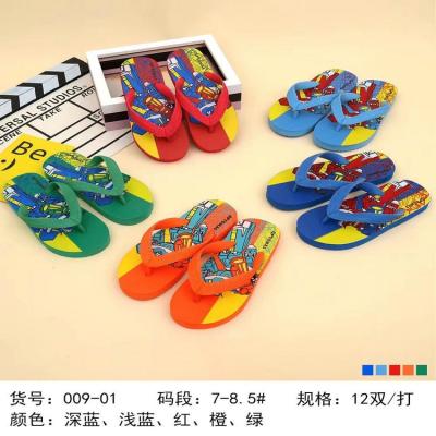 China Others 0.85 Dollar Model WYX049 USA Size 7-8.5 PVC Material Kids Flip Flops Slippers for sale