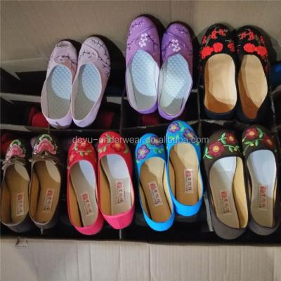 China 1Dollars X001Stock Comfort Assorted Styles Mixing Size Flat Shoes, Women Casual Shoes, Women Shoes for sale