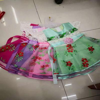 China Breathable 1.52 Dollars Model Series TRX795-038 2-5 Years Old Babies Tutu Dress Toddler Girl African Dress for sale