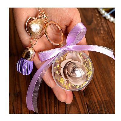 China Preserved Metal Xingsheng Flower Gift Box Wholesale Keychains Surprise Box Valentine's Day Romance for sale