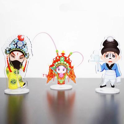 China Acrylic Plastic Standing Board Cartoon Celebrity Drama Kids PVC Acrylic Key Chain Masks Custom Ornaments for sale