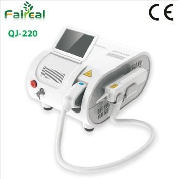 China Portable IPL Laser Leg Tatoo / Eye Line Ramoval Machine , Soft Laser Machine for sale