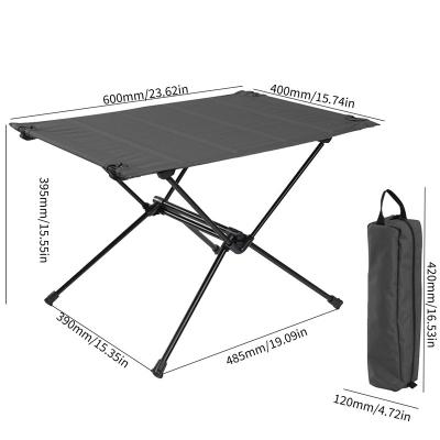 China Portable Foldable Camping Compact Table-Portable Roll Up Table For Fishing Beach House for sale