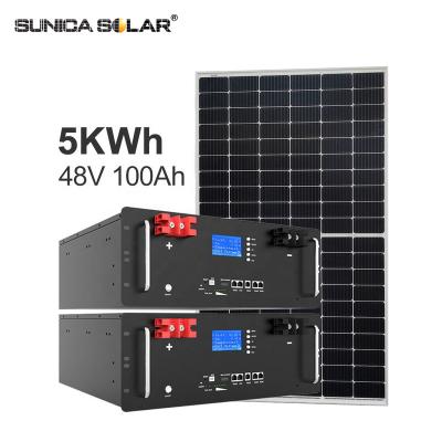 China RV Port SUNICA 48v Long Life Li-ion Lifepo4 48v 50ah 100ah 150ah 200ah Battery Pack Lifep for sale