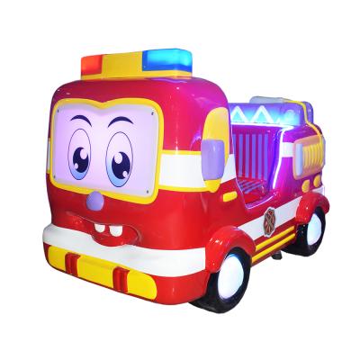 China Plastic Fiberglass/Metal 3D Fun Kiddie Ride With Racing Coin Operated Games Swing Machine Car Racing Game For Kids for sale